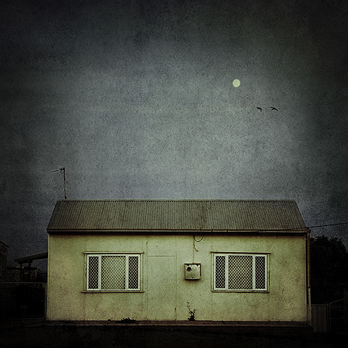 House and Moon