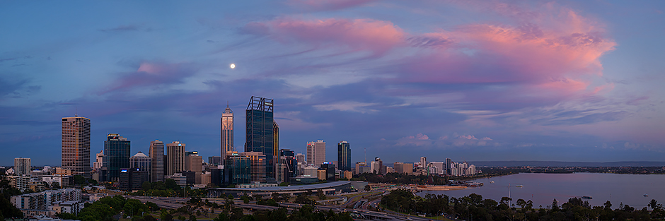 City of Perth from Kings Park